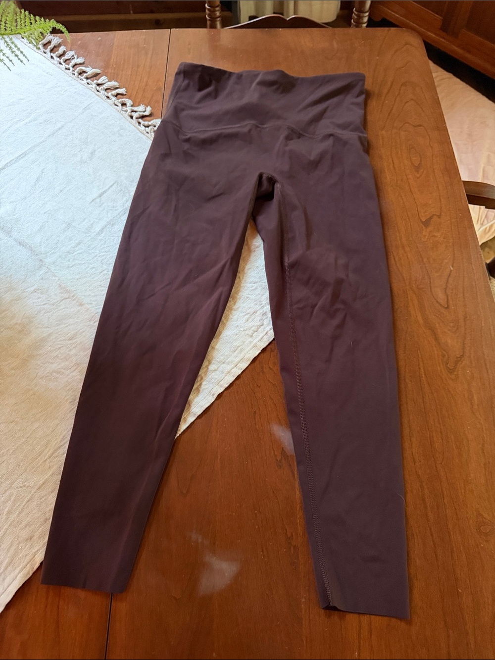 Spanx  High-Waist Dark Brown Leggings